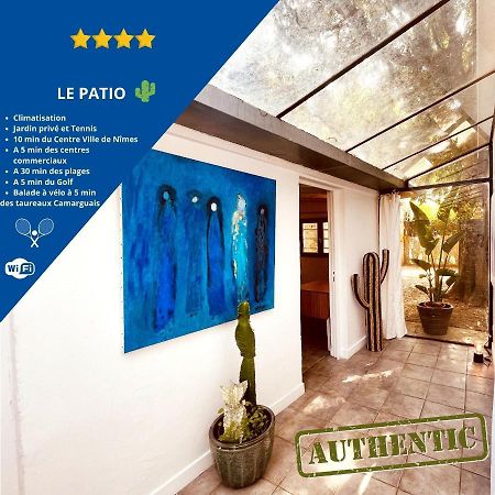Le Patio, Jardin Privatif, Tennis Νιμ Εξωτερικό φωτογραφία