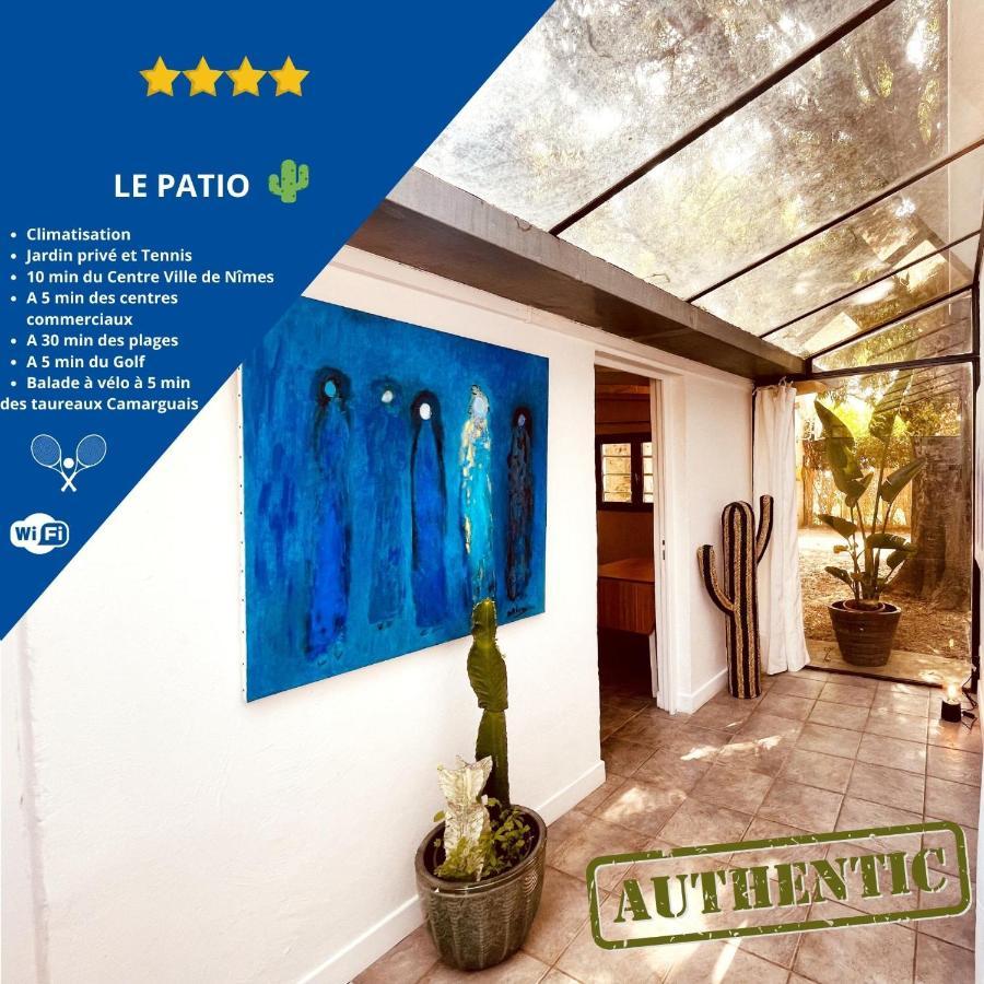 Le Patio, Jardin Privatif, Tennis Νιμ Εξωτερικό φωτογραφία